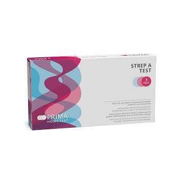 Prima Home Strep A Self Test Group A Beta-Hemolytic Bacteria Sore Throat Swab