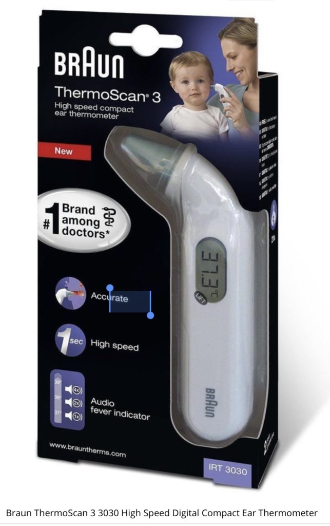 Braun thermoscan 3<br />