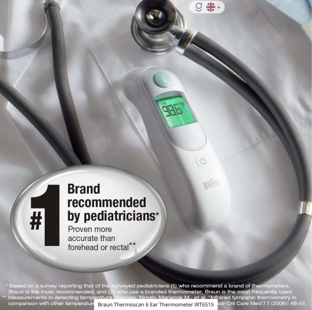 Braun 6515 thermoscan